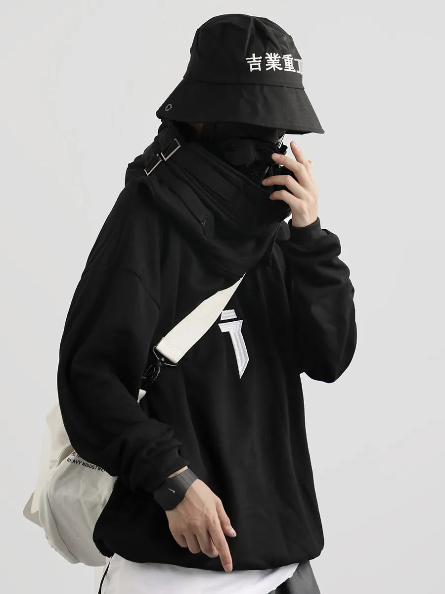 Loose  Plush Hooded PullOver Jacket Unisex