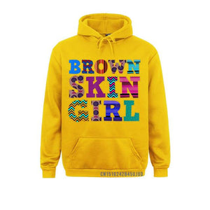 Juneteenth Brown Skin Girl Hoodie - Women